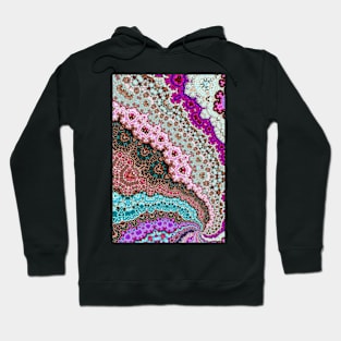 Colorful detailed background pattern Hoodie